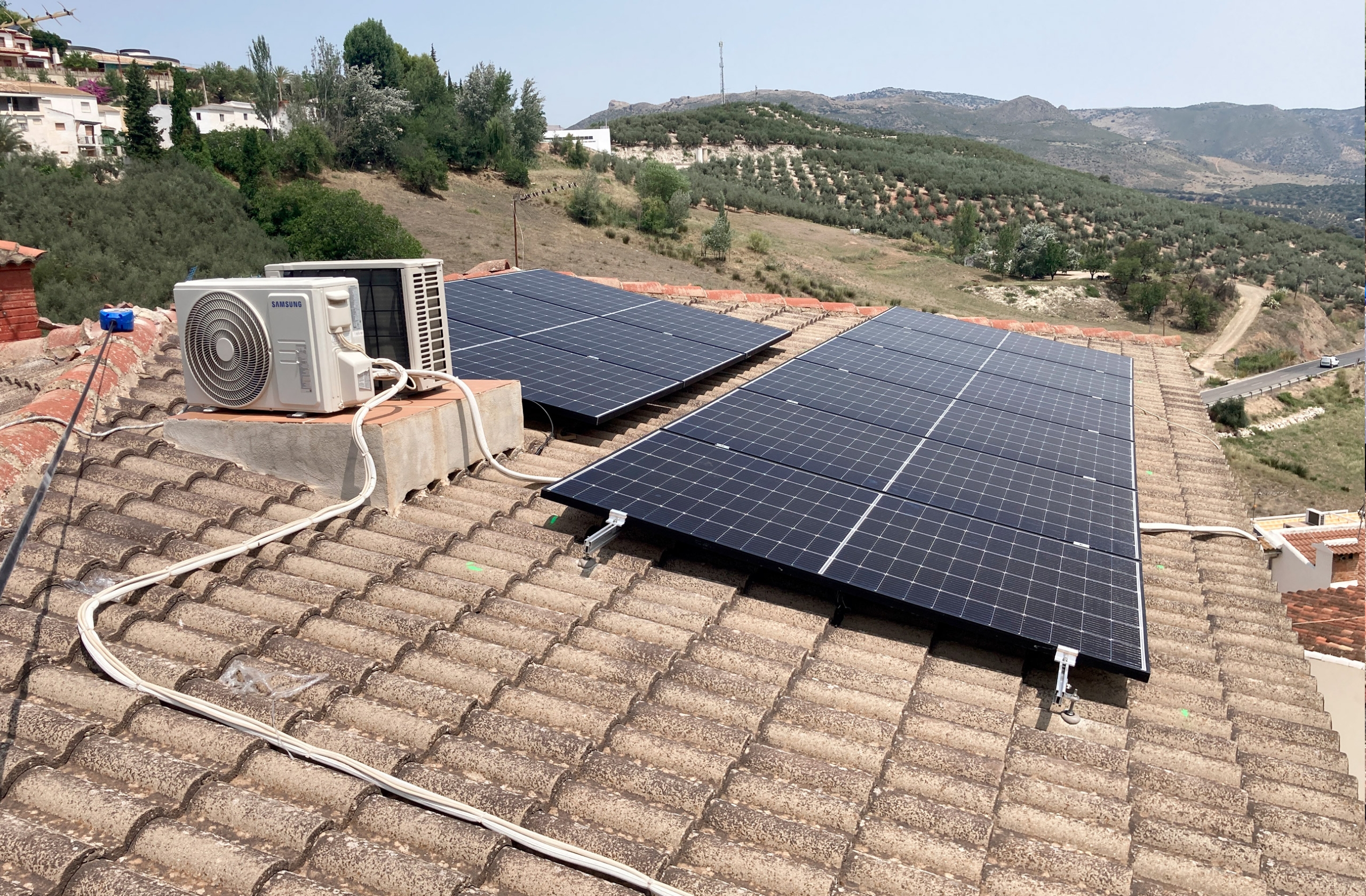 Instalación Paneles en Carcabuey (Córdoba)