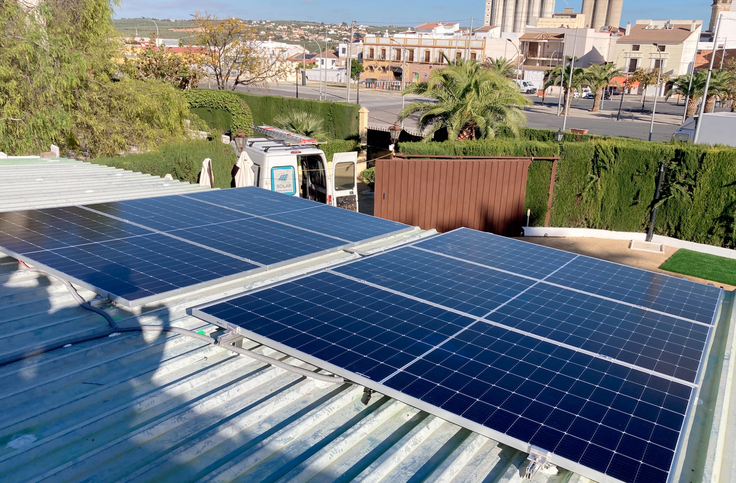 INSTALACIÓN PANELES EN LA RAMBLA (CÓRDOBA)